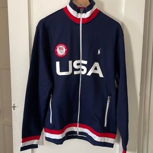 2022 Olympics POLO Ralph Lauren Team USA track jacket